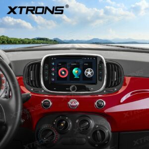 Alternative view of Android Autoradio Xtrons für Fiat 500/Abarth 500 (2016-2019) 4/128 GB