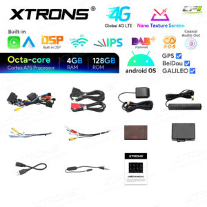 Android Autoradio Xtrons für Porsche Cayenne mit PCM 3.1 System 4/128 GB – IAH84KYPT-12 CPII