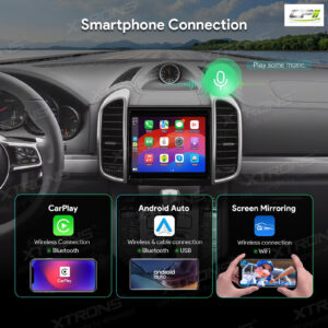 Android Autoradio Xtrons für Porsche Cayenne mit PCM 3.1 System 4/128 GB – IAH84KYPT-15 CPII