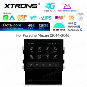 Android Autoradio Xtrons für Porsche Macan mit PCM 3.1 System 4/128 GB