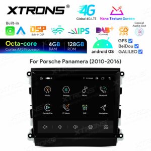 Android Autoradio Xtrons für Porsche Panamera mit PCM 3.1 System 2010-2016 4/128 GB