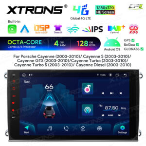 Android Autoradio Xtrons für Porsche Cayenne mit Harman-Kardon- oder BOSE-Soundsystem 4/128 GB