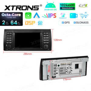 Android Autoradio Xtrons für BMW X5 E53 (1999-2006) 2/64 GB – Bild 12
