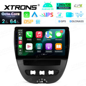 Android Autoradio Xtrons für Toyota Aygo /Peugeot 107 /Citroen C1 (2005-2014) 2/64 GB – IDSP10AGT-04 CPII