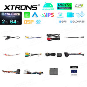 Android Autoradio Xtrons für Toyota Aygo /Peugeot 107 /Citroen C1 (2005-2014) 2/64 GB – IDSP10AGT-11 CPII