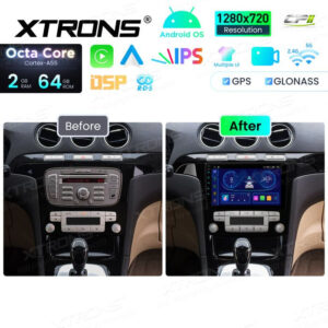 Android Autoradio Xtrons für Ford S-Max (2007–2014) 2/64 GB – Bild 3