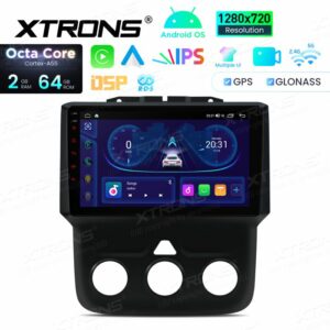 Android Autoradio Xtrons für Dodge RAM 1500/2500/3500 (2013–2018) 2/64 GB