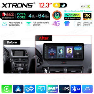 Android Autoradio Xtrons für Audi Q5 (2009-2017) 4/128 GB – Bild 5