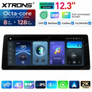 Android Autoradio Xtrons für BMW 3er E90/E91/E92/E93/M3 (2004–2008) CCC-System 8/128 GB
