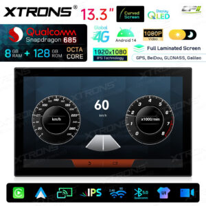 Android Autoradio Xtrons für Range Rover L405/L494 mit Harman-System 8/128 GB – QIRH33RRVSH-03 CPII