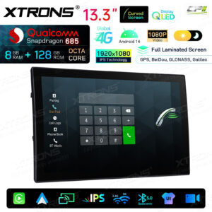Android Autoradio Xtrons für Range Rover L405/L494 mit Harman-System 8/128 GB – QIRH33RRVSH-06 CPII