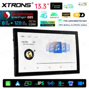 Android Autoradio Xtrons für Range Rover L405/L494 mit Harman-System 8/128 GB – QIRH33RRVSH-07 CPII
