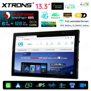 Android Autoradio Xtrons für Range Rover L405/L494 mit Harman-System 8/128 GB – QIRH33RRVSH-09 CPII