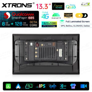 Android Autoradio Xtrons für Range Rover L405/L494 mit Harman-System 8/128 GB – QIRH33RRVSH-10 CPII