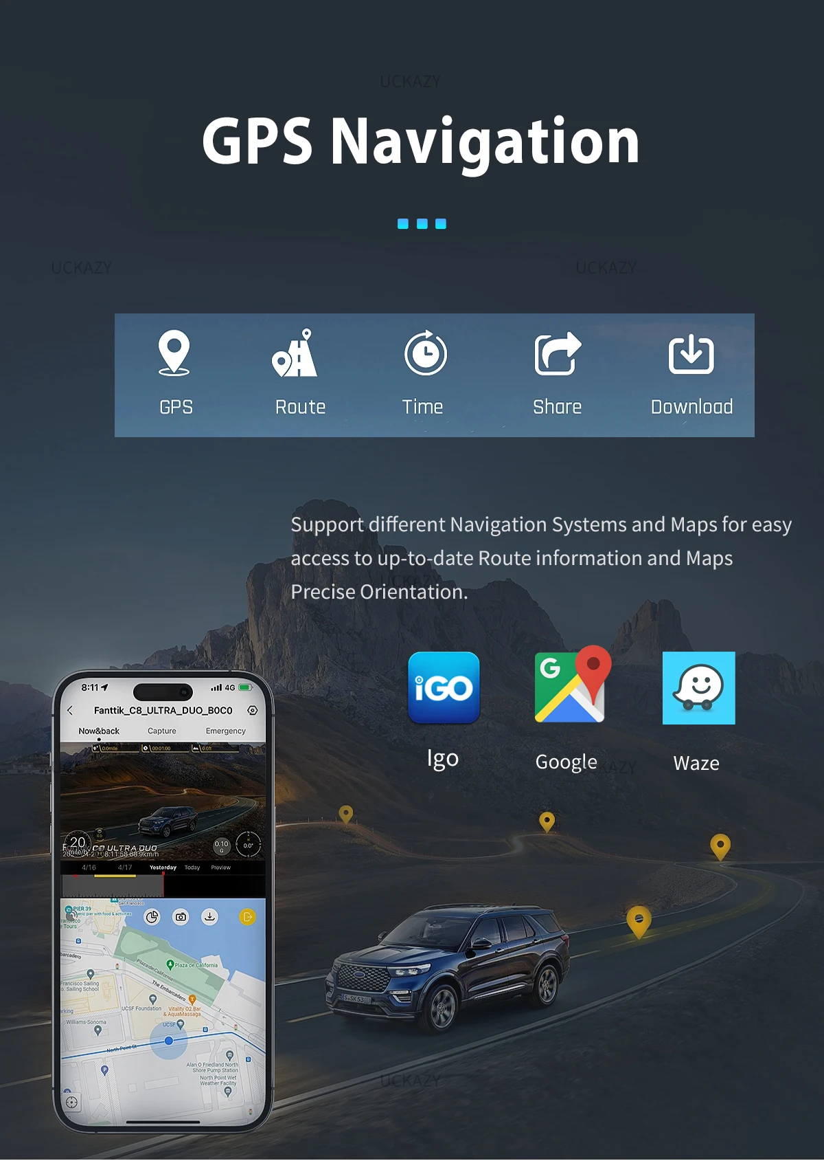 Uckazy 6gb 128gb android 14 auto multimedia player für bmw x3 f25 für bmw x4 f26 radio audio stereo bildschirm gps navigations kopf einheit f25 carplay 4g wifi ips dsp 8 core
