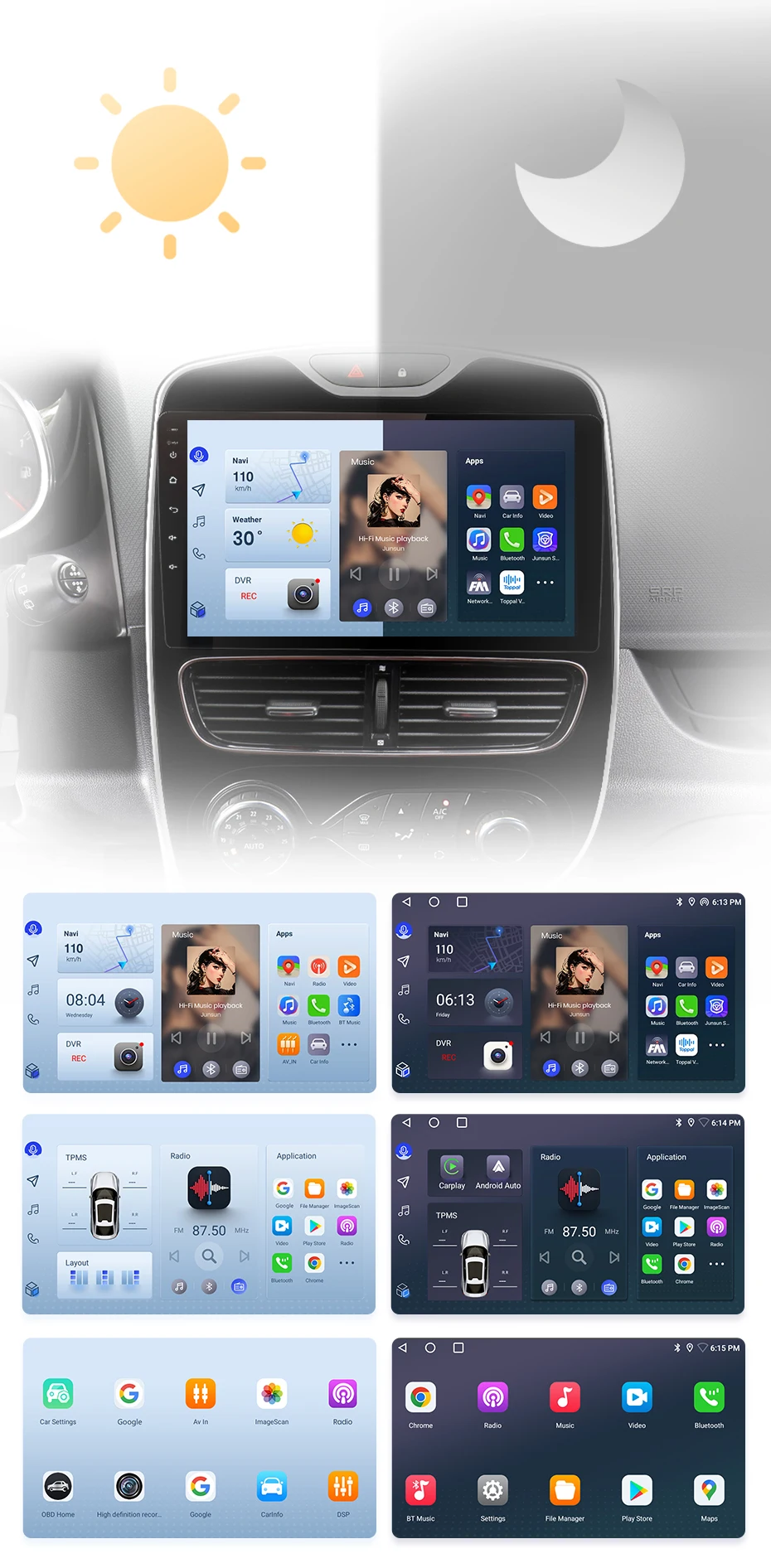 Junsun carplay android auto autoradio für renault clio 4 zane 2006-2018 gps intelligente systeme stereo multimedia autoradio Junsun carplay android auto autoradio für renault clio 4 zane 2006-2018 gps intelligente systeme stereo multimedia autoradio