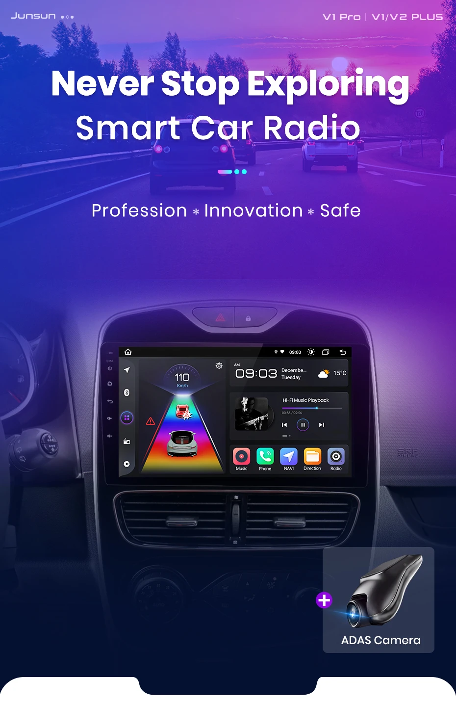 Junsun carplay android auto autoradio für renault clio 4 zane 2006-2018 gps intelligente systeme stereo multimedia autoradio Junsun carplay android auto autoradio für renault clio 4 zane 2006-2018 gps intelligente systeme stereo multimedia autoradio