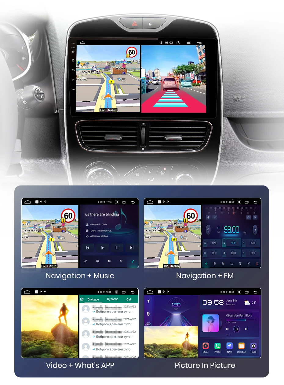 Junsun carplay android auto autoradio für renault clio 4 zane 2006-2018 gps intelligente systeme stereo multimedia autoradio Junsun carplay android auto autoradio für renault clio 4 zane 2006-2018 gps intelligente systeme stereo multimedia autoradio