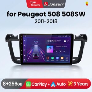 Android Autoradio für Peugeot 508sw 2006-2018  rds bt dsp 2 din