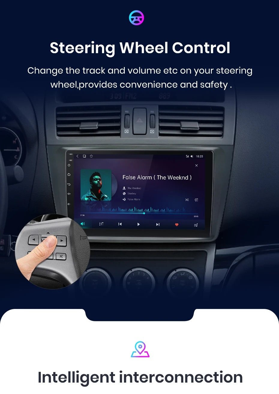 Junsunun CarPlay Android Auto Autoradio für Mazda 6 Rui GH 2008–2015 GPS Intelligente Systeme Tereo Multimedia Autoradio Junsunun CarPlay Android Auto Autoradio für Mazda 6 Rui GH 2008–2015 GPS Intelligente Systeme Tereo Multimedia Autoradio
