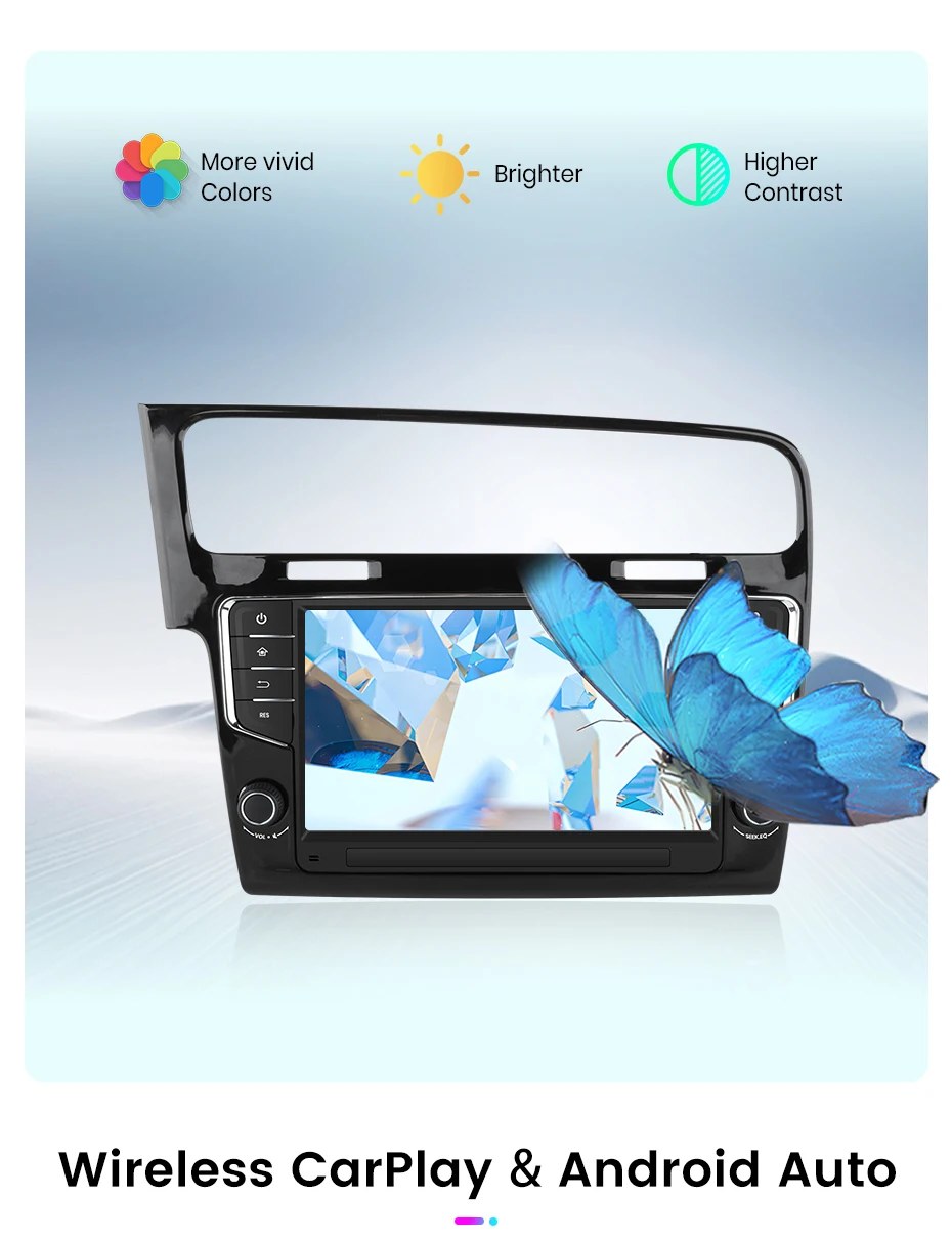 Junsun 9 Zoll Wireless CarPlay Android Auto Radio für Volkswagen VW Golf 7 2013-2017 Auto Multimedia GPS Autoradio Junsun 9 Zoll Wireless CarPlay Android Auto Radio für Volkswagen VW Golf 7 2013-2017 Auto Multimedia GPS Autoradio