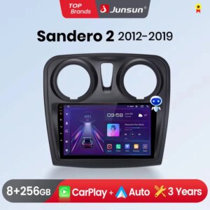 Android Autoradio für Renault Logan 2 Sandero 2012–2019 GPS Systeme Stereo Multimedia