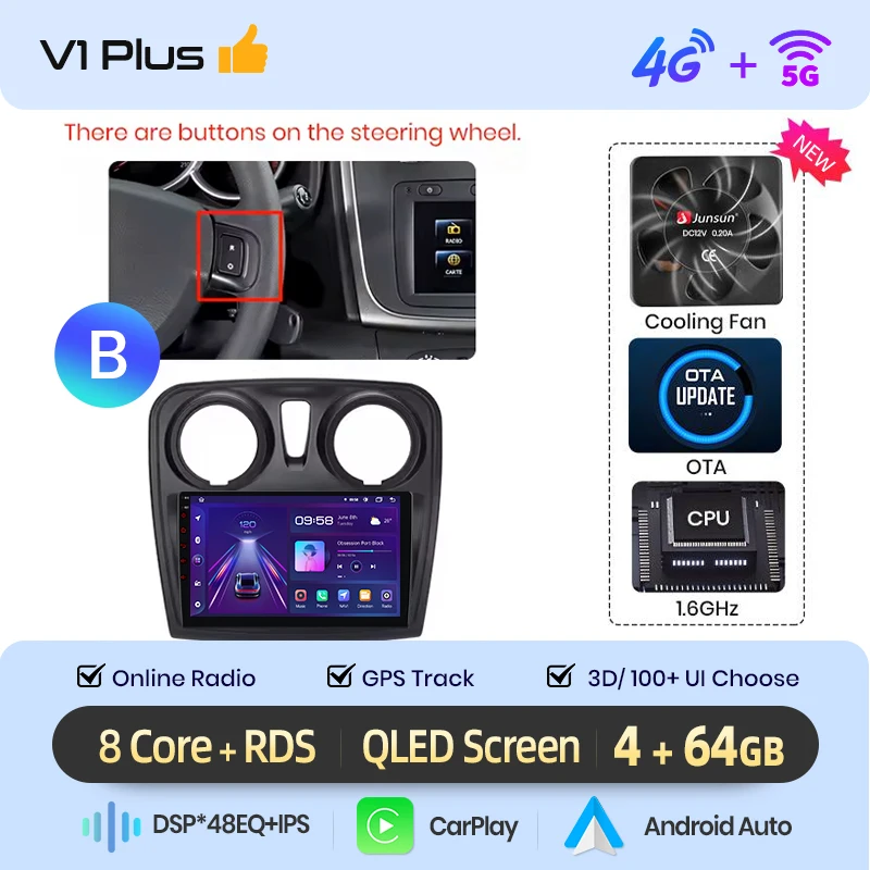 V1 Plus (4GB 64GB)B
