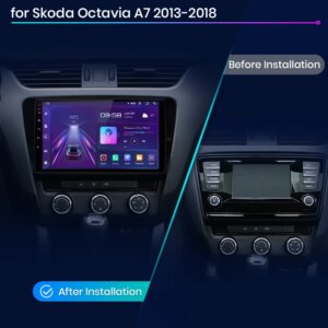 Alternative view of Android Autoradio für SKODA Octavia 3 A7 2013-2018 GPS Multimedia 2 DIN