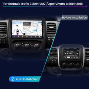 Alternative view of Android Autoradio für Renault Trafic 3 2014-2021 8-Core 360 Kamera Drahtlose CarPlay