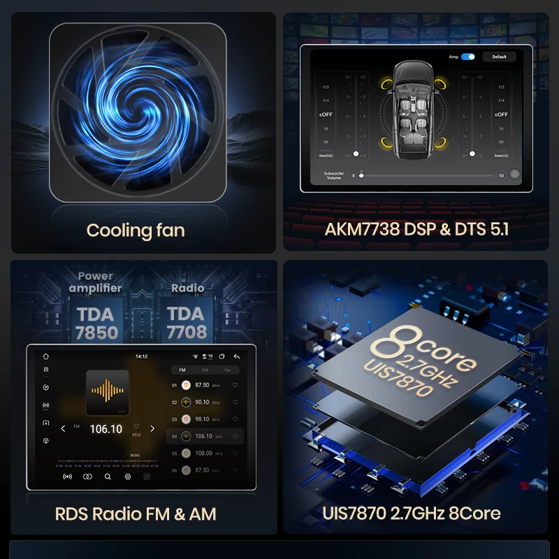 Android Autoradio für Peugeot 508 508sw 2011-2018 CarPlay Multimedia – Bild 8