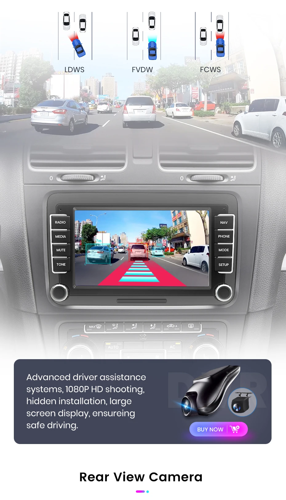 Junsun 7 9 10 Zoll Universal-Autoradio für Volkswagen VW Passat B6 B7 T5 Tiguan Touran GOLF POLO Wireless CarPlay Android Auto