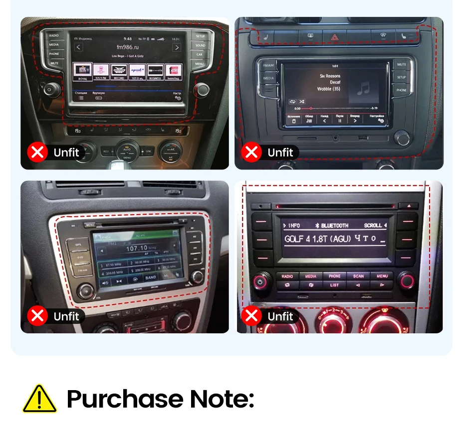 Junsun 7 9 10 Zoll Universal-Autoradio für Volkswagen VW Passat B6 B7 T5 Tiguan Touran GOLF POLO Wireless CarPlay Android Auto