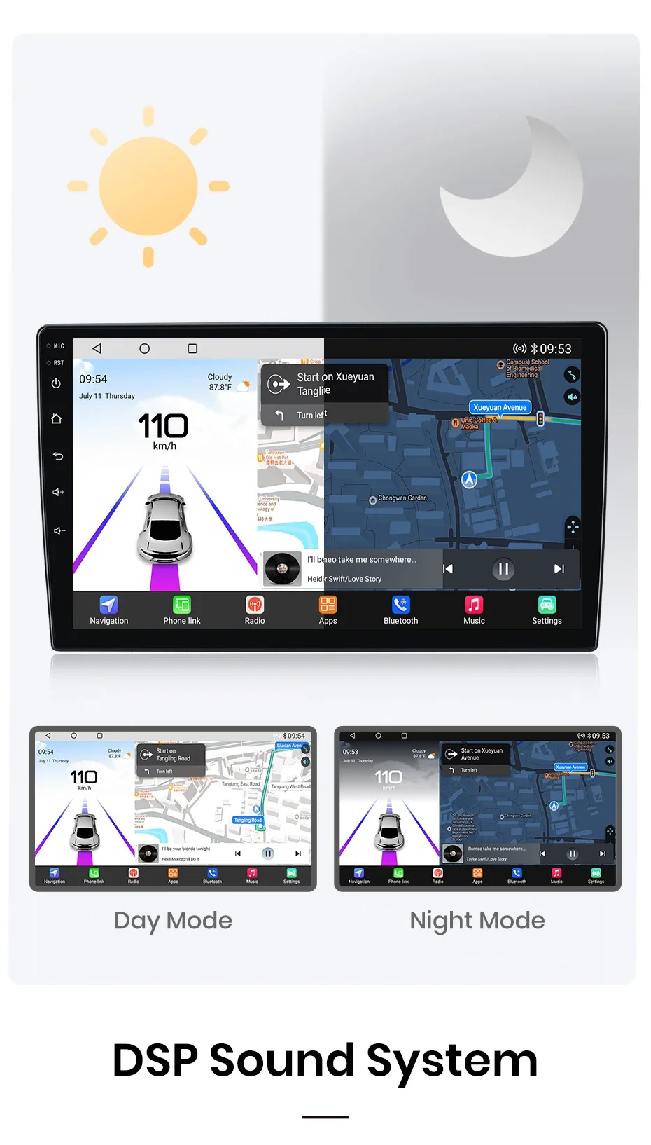 Junsun Qualcomm 8-Core 360 ° Panoramakamera Drahtloses CarPlay Android Auto Autoradio für Nissan Qashqai J10 2006 2007-2013 GPS