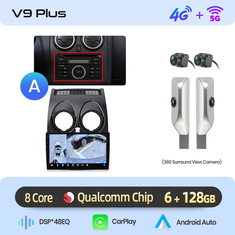 V9 Plus (6GB 128GB)360 ASR