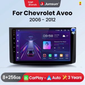 Android Autoradio für Chevrolet Aveo 2006-2012  RDS BT DSP 2 din Multimedia 8K Carplay