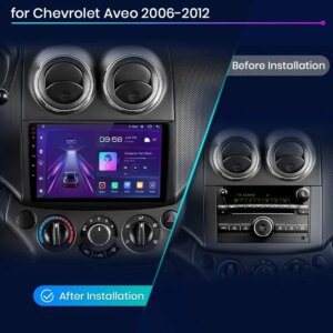Alternative view of Android Autoradio für Chevrolet Aveo 2006-2012  RDS BT DSP 2 din Multimedia 8K Carplay