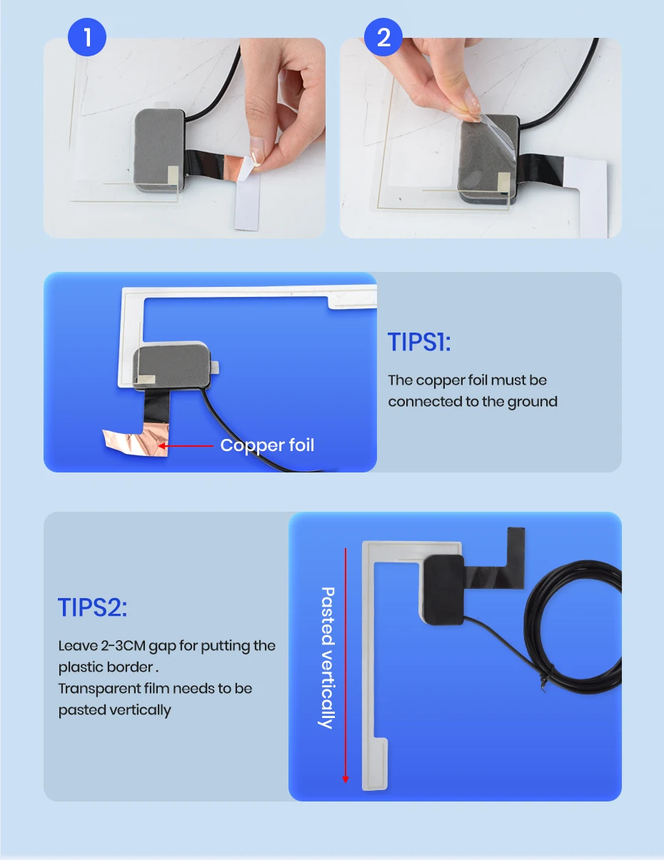 Tupfer antenne mit USB-Adapter für Autoradio Android GPS-Signale mp fänger für Junsun DVD-Autozubehör