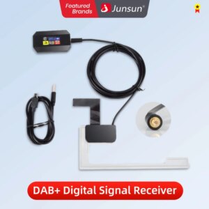DAB Antenne mit USB-Adapter für Autoradio Android GPS-Signal für  DVD-Autozubehör