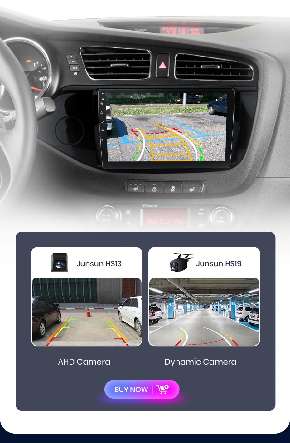 Junsun Drahtlose CarPlay Android Auto Auto Radio Für KIA CEED JD Cee'd 2012-2018 GPS Multimedia 2 din Systeme stereo