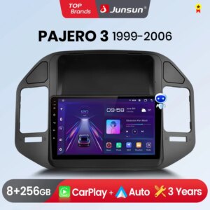 Android Autoradio für Mitsubishi Pajero V60 V68 V73 2011-2016 GPS Multimedia 2 Din Carplay Android Auto