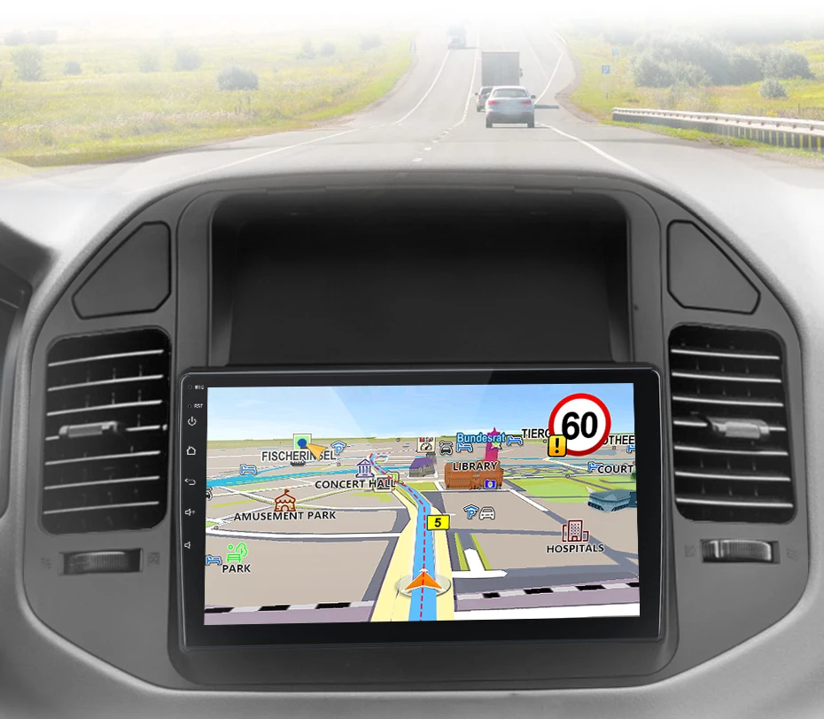 Junsun drahtloses Carplay Android Auto Autoradio für Mitsubishi Pyjero V60 V68 V73 2011-2016 GPS Multimedia 2 Din