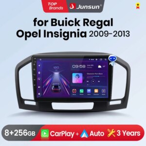 Android Autoradio für Opel Insignien 2009-2013 GPS Multimedia 2 Din Wireless Carplay Android Auto 8Core