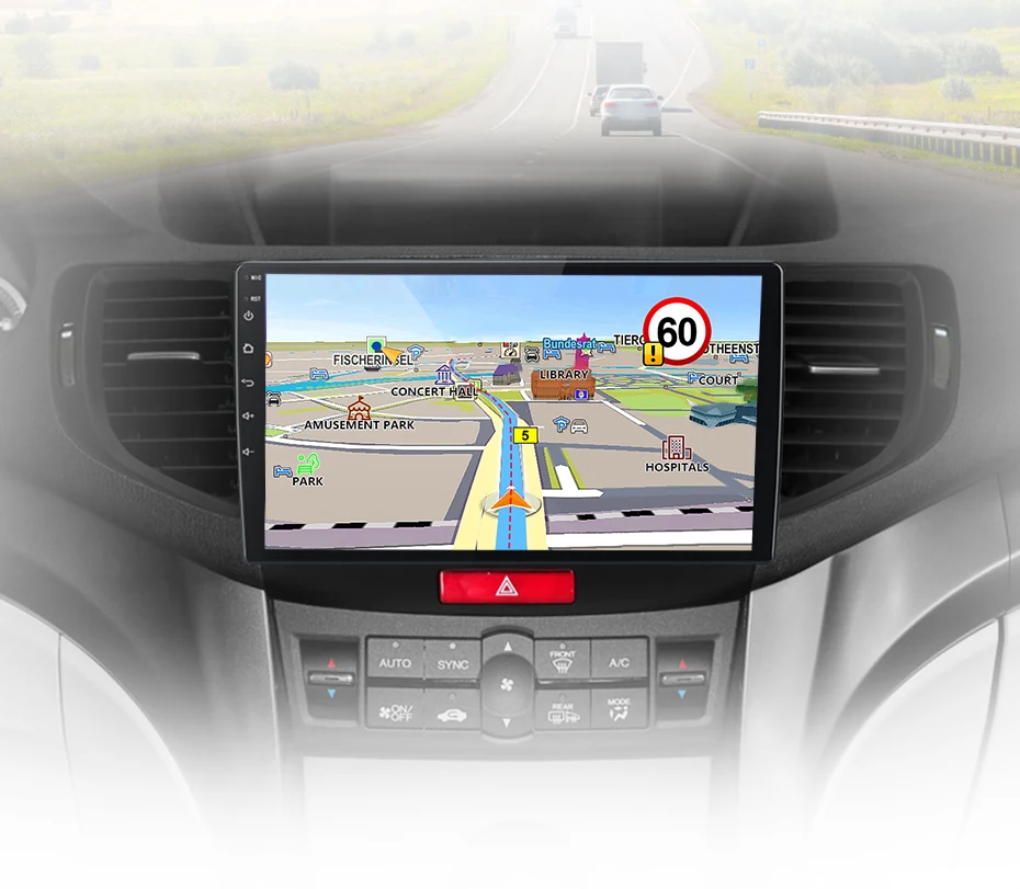 Junsun Wireless Carplay Android Auto Autoradio für Honda Accord 8 2013-2016 GPS intelligente Systeme Stereo Multimedia Autoradio