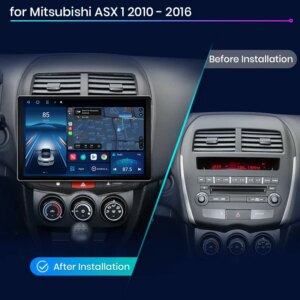 Alternative view of Android Autoradio Serie 13.1  Wireless Carplay  für Mitsubishi Asx 1-Multimedia