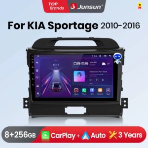 Android Autoradio für Kia Sportage 3 2011-2015 GPS intelligente Systeme Stereo Multimedia Wireless Carplay