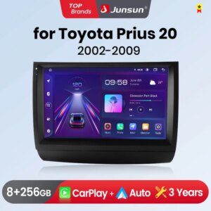 Android Autoradio für Toyota Prius 2002-2009  RDS BT DSP 2 din Multimedia 8Core Carplay