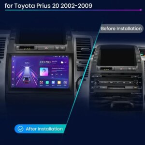 Alternative view of Android Autoradio für Toyota Prius 2002-2009  RDS BT DSP 2 din Multimedia 8Core Carplay