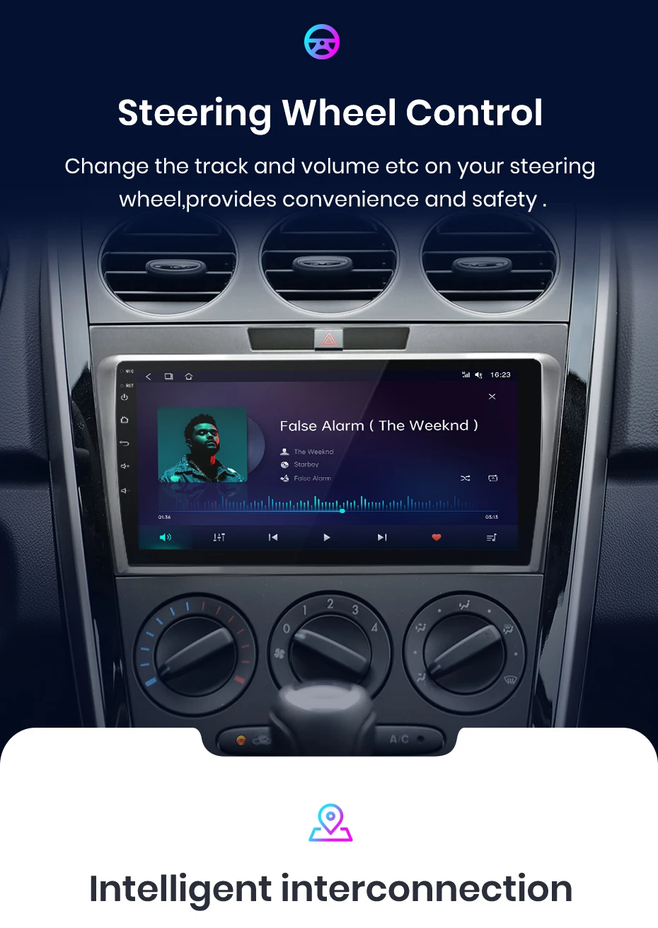 Junun carplay android auto autoradio für mazda CX-7 cx7 2008-2015 gps intelligente systeme tereo multimedia autoradio
