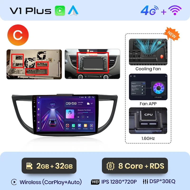 V1 Plus (2GB 32GB)C
