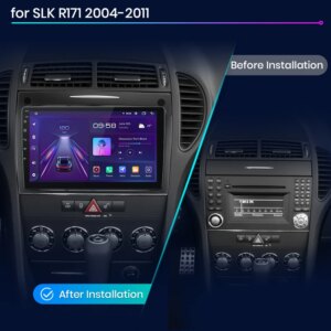 Alternative view of Android Autoradio für Mercedes Benz SLK Klasse R171 2004-2011  GPS Multimedia 4G Carplay